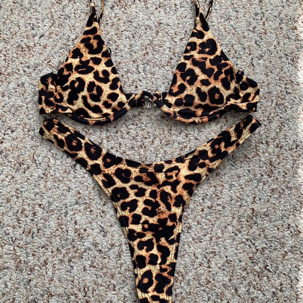 Animal Print Bikini